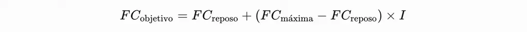 Calculadora de las zonas con la fórmula de Karvonen